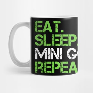 Eat Sleep Repeat Mini Golf Mug